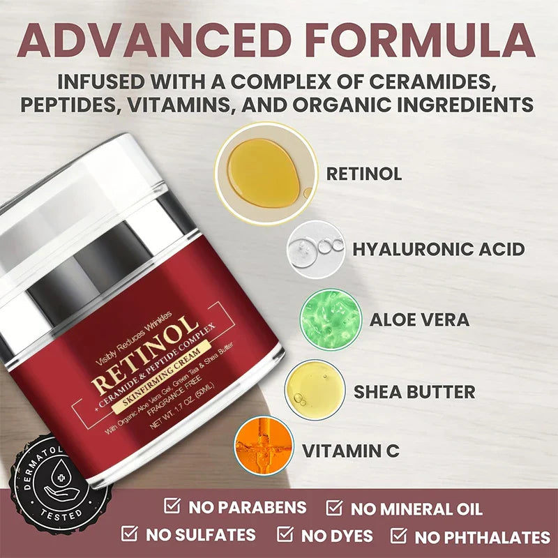 Instant Retinol Cream for Firming & Lifting Skin-2