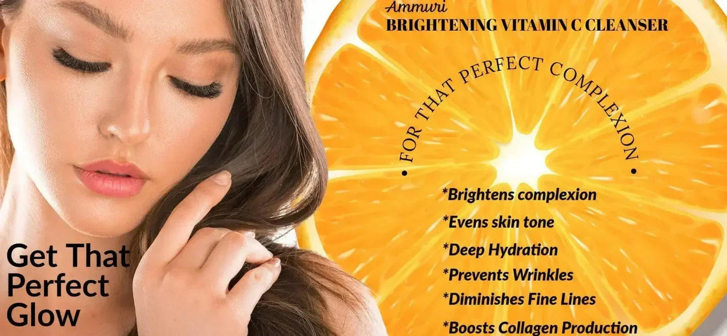 Ammuri Skincare Vitamin C Facial Cleanser - Antioxidant Infusion
