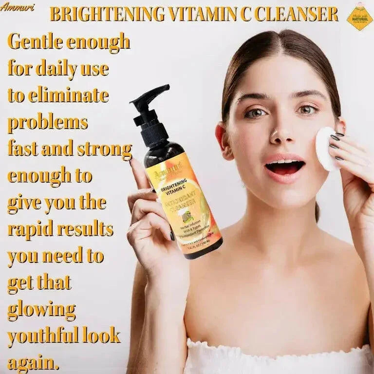 Ammuri Skincare Vitamin C Facial Cleanser - Antioxidant Infusion