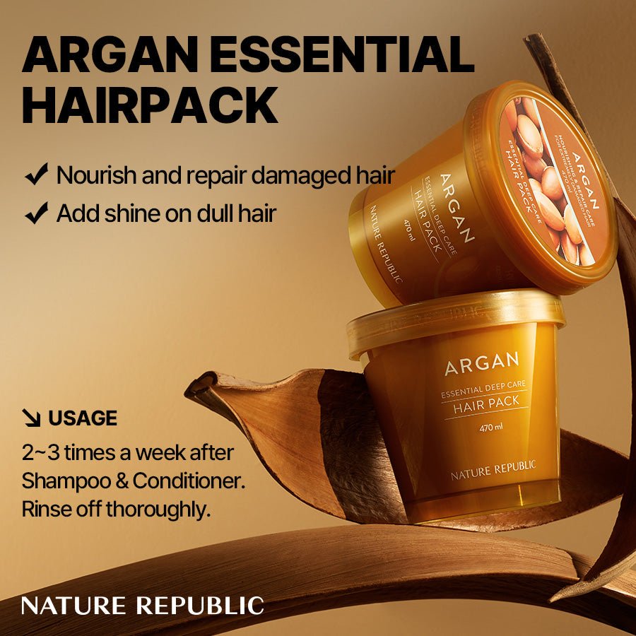 Argan Essential Deep Care Hair Pack-3