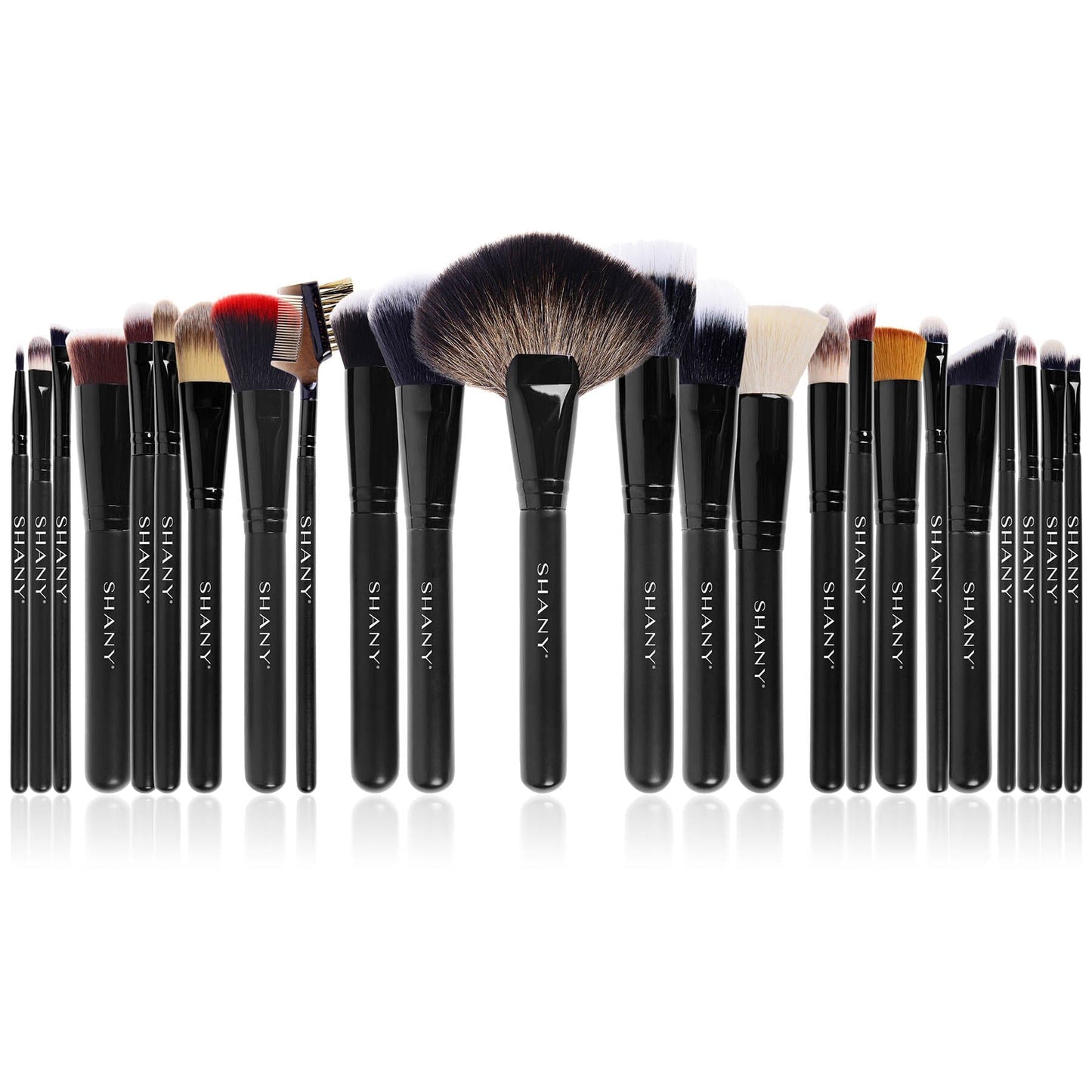 SHANY Makeup Brushes The Masterpiece Pro Signature Makeup Brush Set - Foundation Powder Concealers Eye Shadow brushes, Synthetic Bristle with Wooden handles , Premium Gift Packaging - 24pcs - SHOP - BRUSH SETS - ITEM# SH-BR005