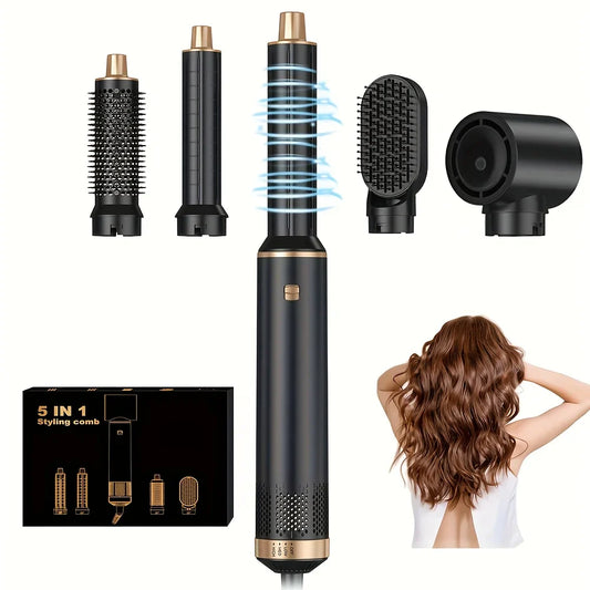 Hair Dryer 5 in 1 Electric Comb-0